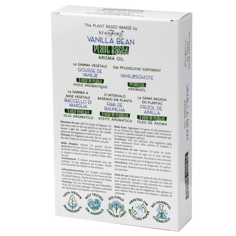 Plant Based Aroma Oil - Vanilla Bean - Vivid Aromas UK