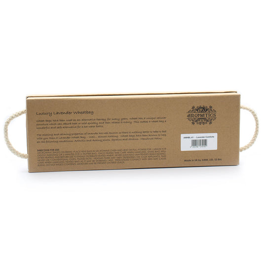 Luxury Lavender Wheat Bag in Gift Box - Lavender Comforts - Vivid Aromas UK