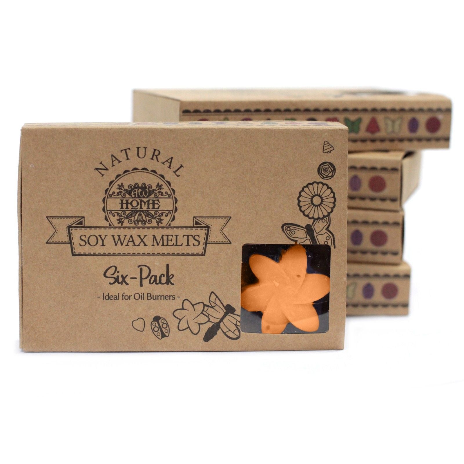 Box of 6 Wax Melts - Mango Fruits - Vivid Aromas UK