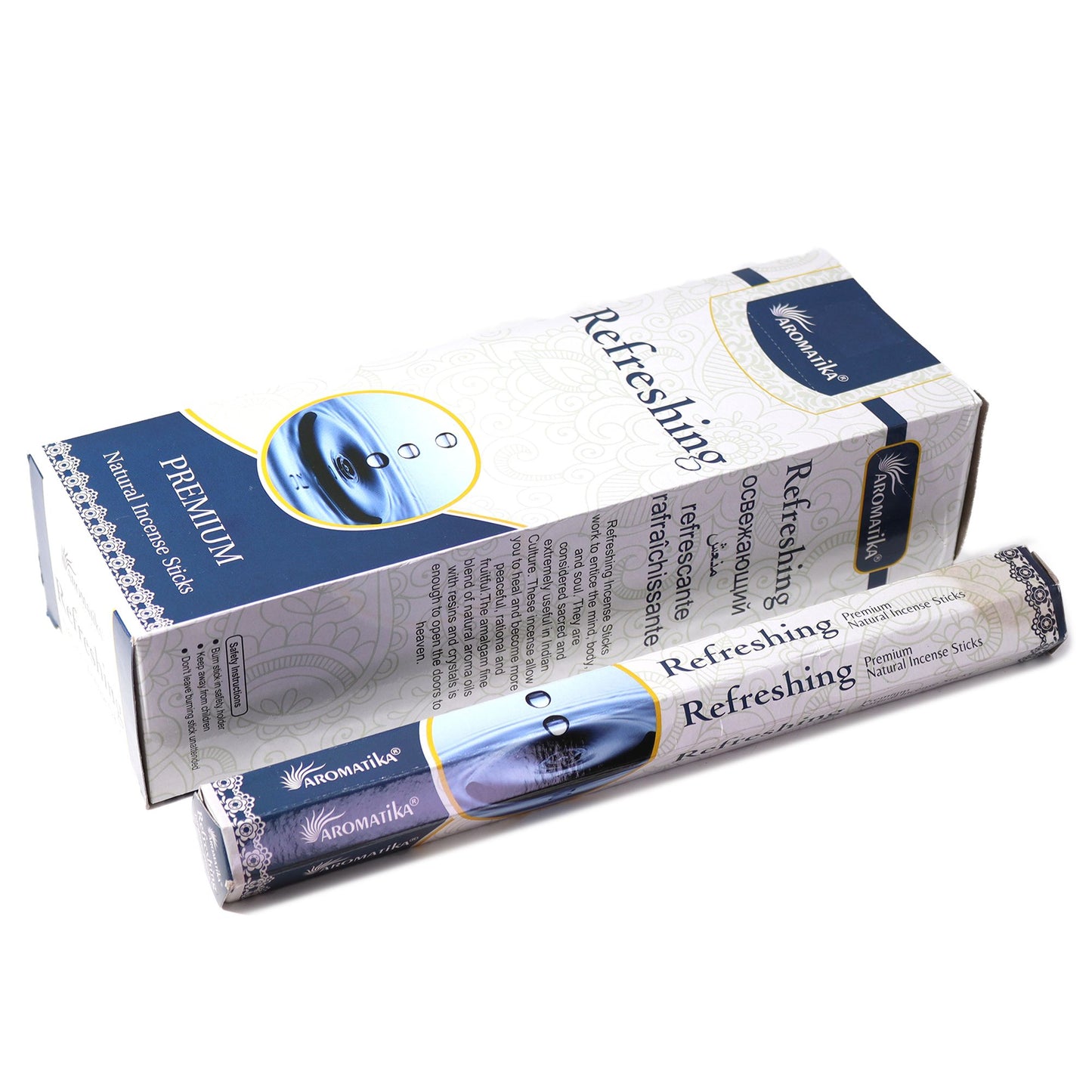Aromatika Charcoal Free Hex Incense - Refreshing - Vivid Aromas UK