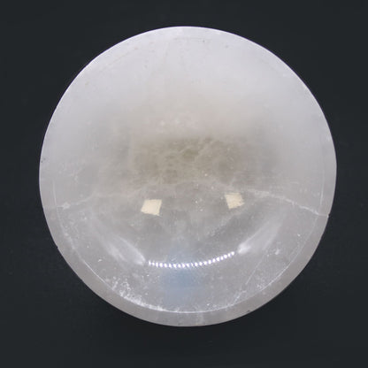 Selenite Round Bowl - 8cm - Vivid Aromas UK