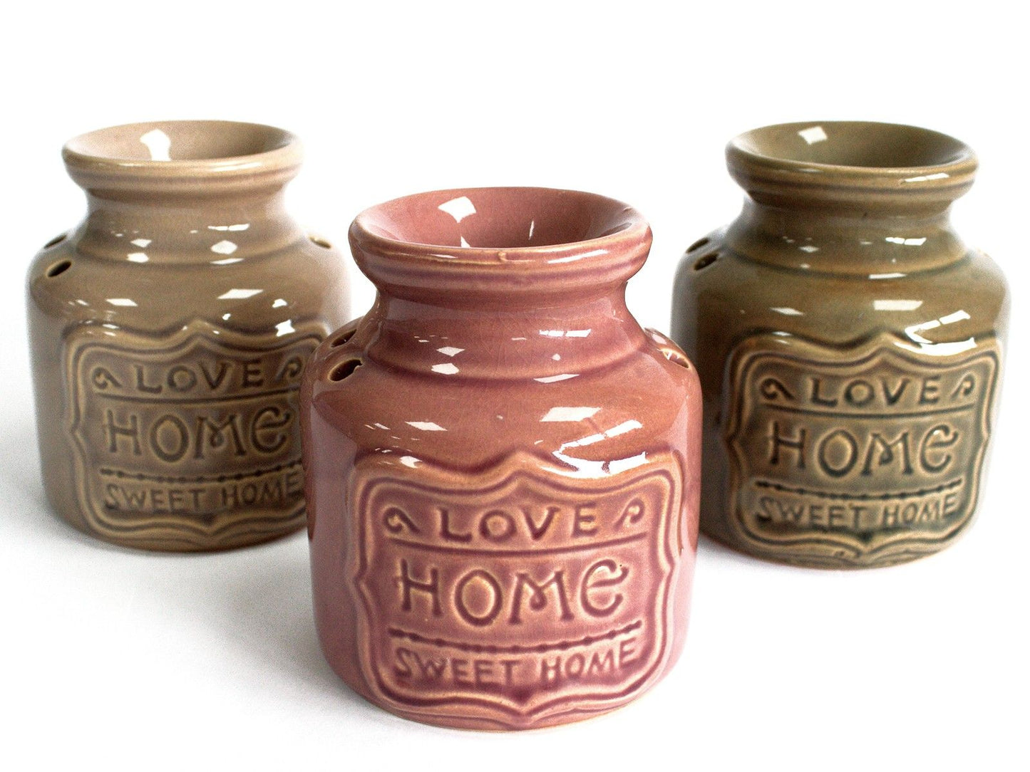Lrg Home Oil Burner - Love Home Sweet Home - Vivid Aromas UK