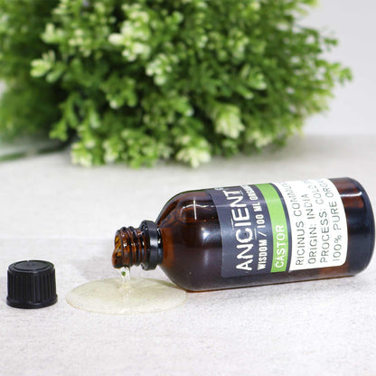 Castor Oil Organic 100ml - Vivid Aromas UK