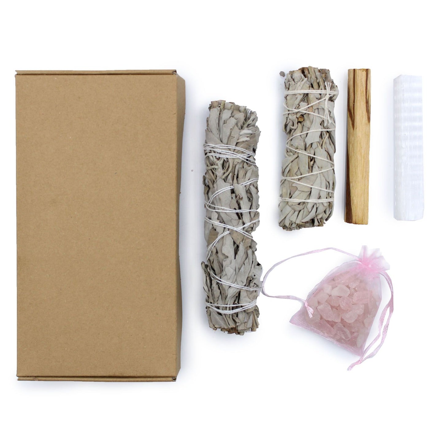 Energy Cleansing & Smudging Kit - Meditation - Vivid Aromas UK