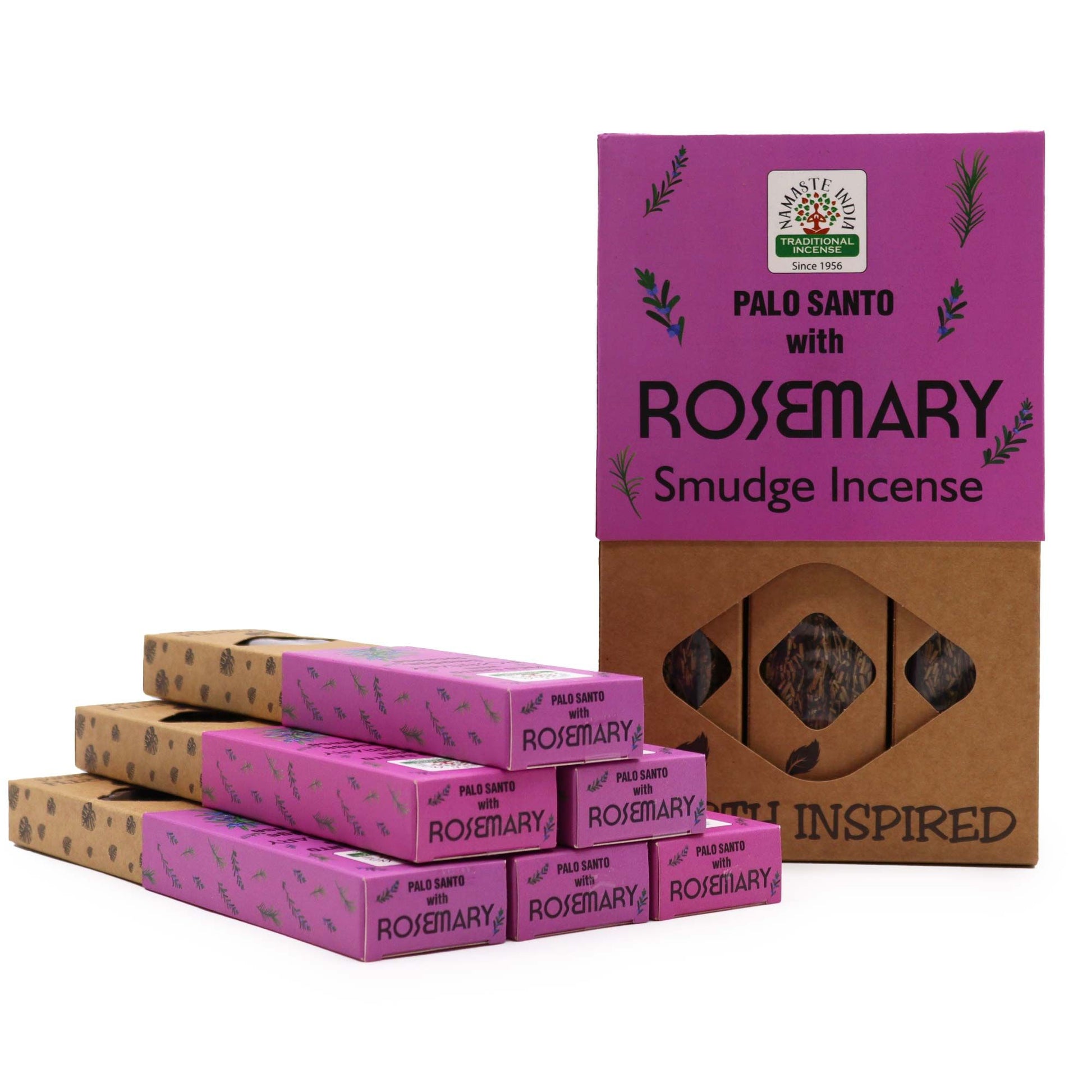 Earth Inspired Smudge Incense - Rosemary - Vivid Aromas UK