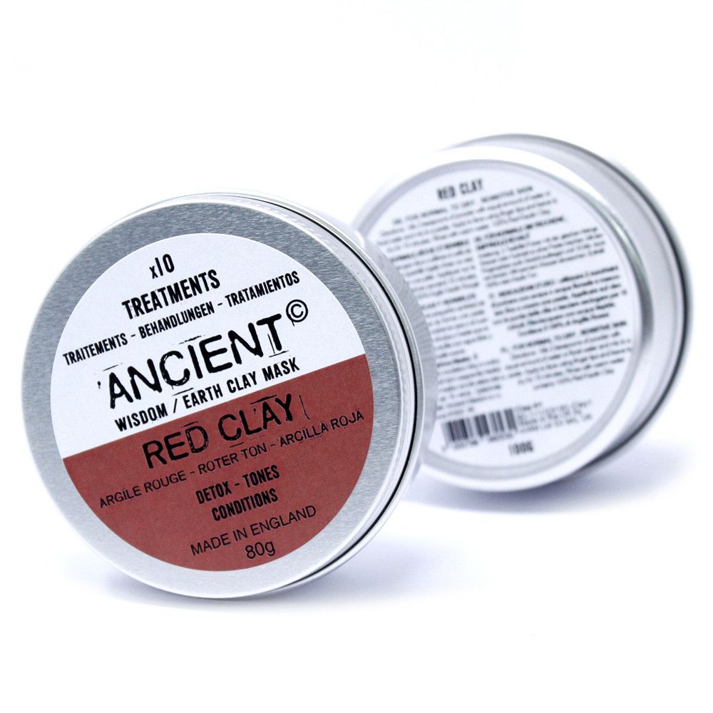 Red Clay Face Mask 80g - Vivid Aromas UK