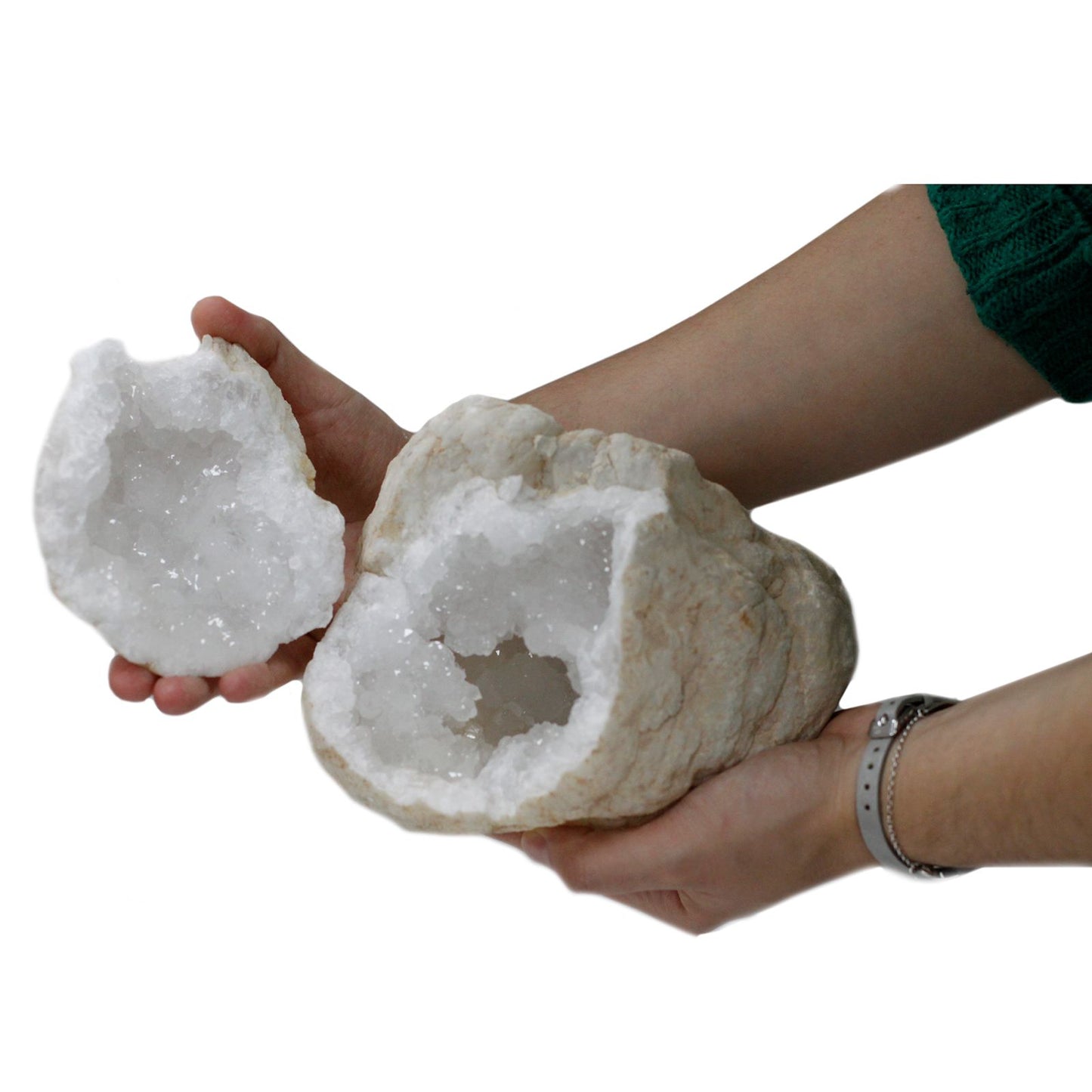 Calsite Geodes - 15-18 cm - Vivid Aromas UK