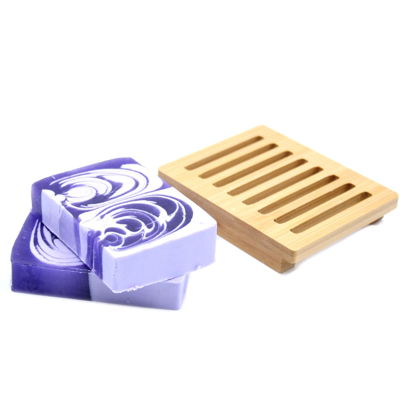 Handcrafted Soap 100g Slice - Lilac - Vivid Aromas UK