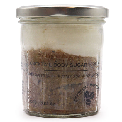 Fragranced Sugar Body Scrub - Espresso Martini 300g - Vivid Aromas UK