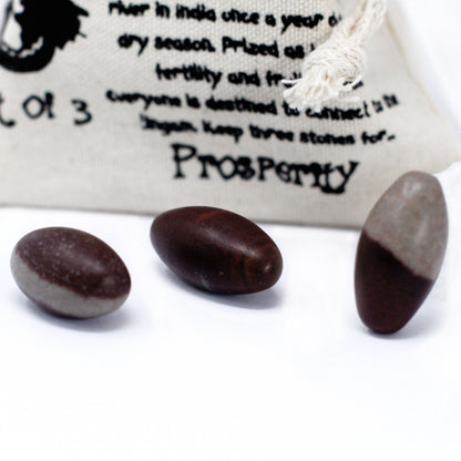 One Inch Lingam - 3 Stones - Vivid Aromas UK