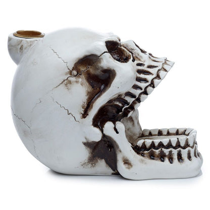 Skull with Open Mouth Backflow Incense Burner - Vivid Aromas UK