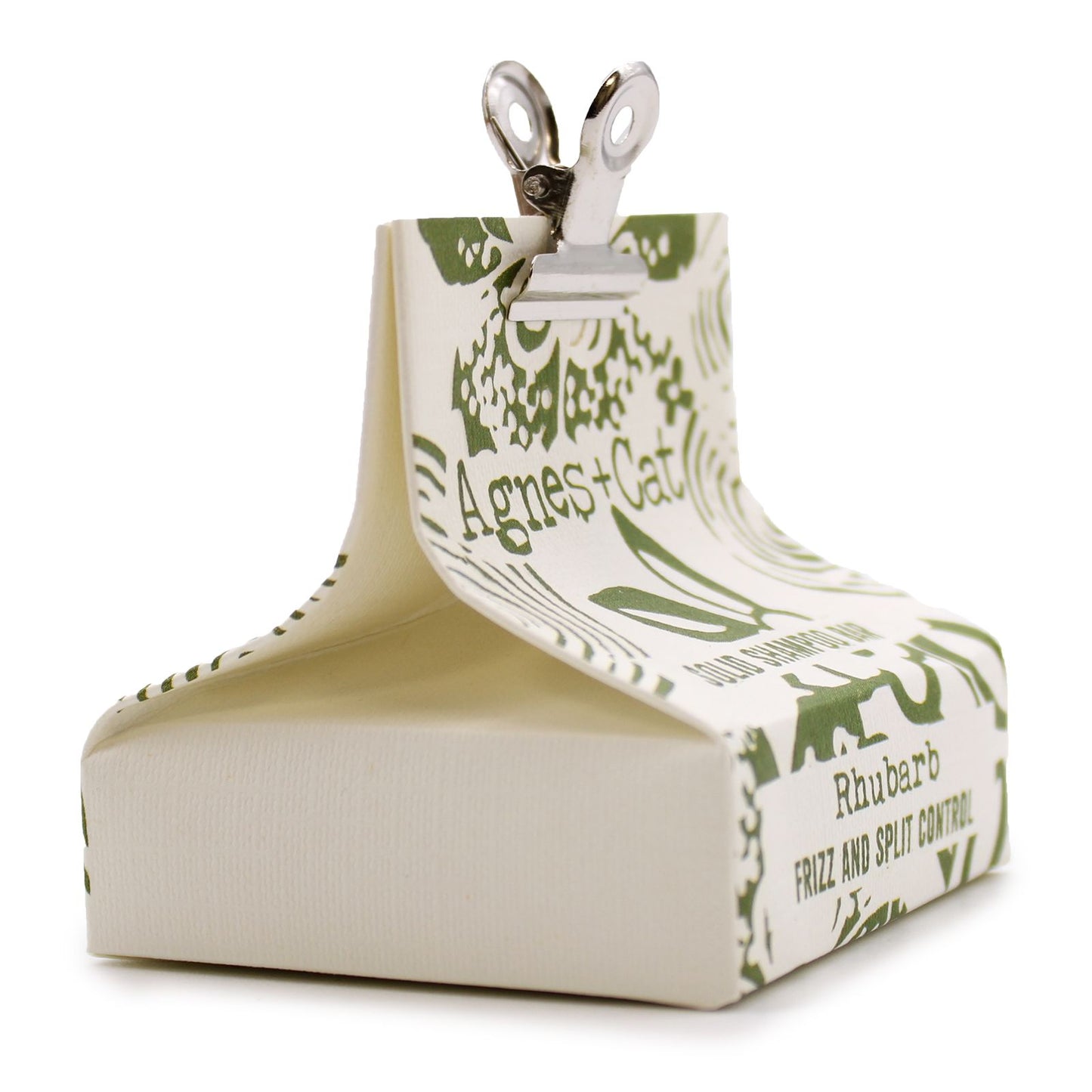 Agnes + Cat Rhubarb Solid Shampoo - Vivid Aromas UK