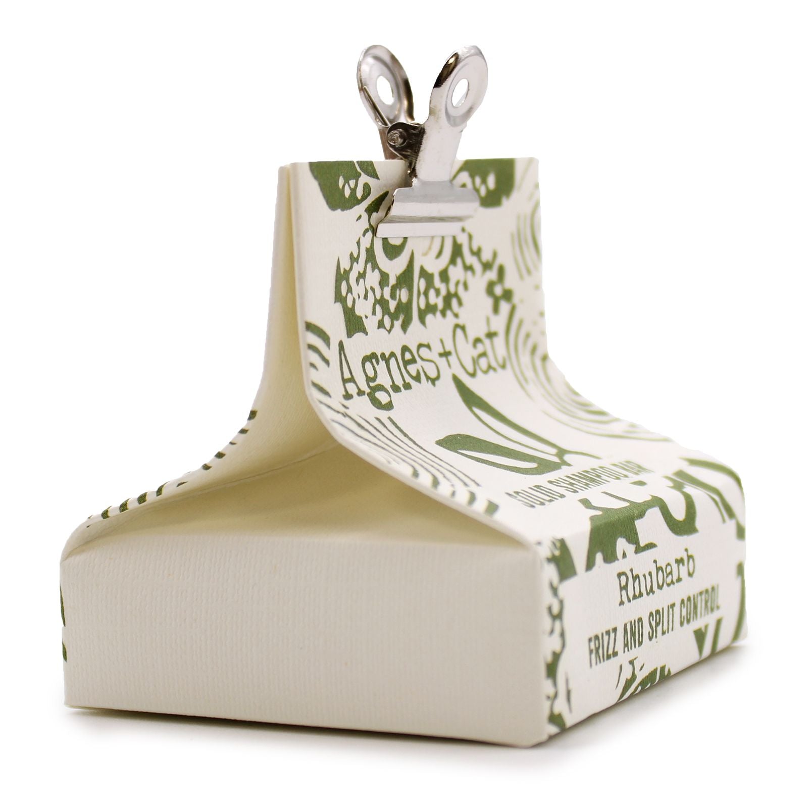Agnes + Cat Rhubarb Solid Shampoo - Vivid Aromas UK