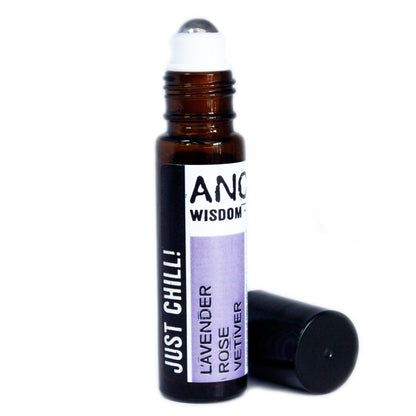 10ml Roll On Essential Oil Blend - Just Chill! - Vivid Aromas UK