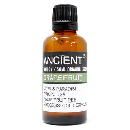 Grapefruit Organic Essential Oil 50ml - Vivid Aromas UK