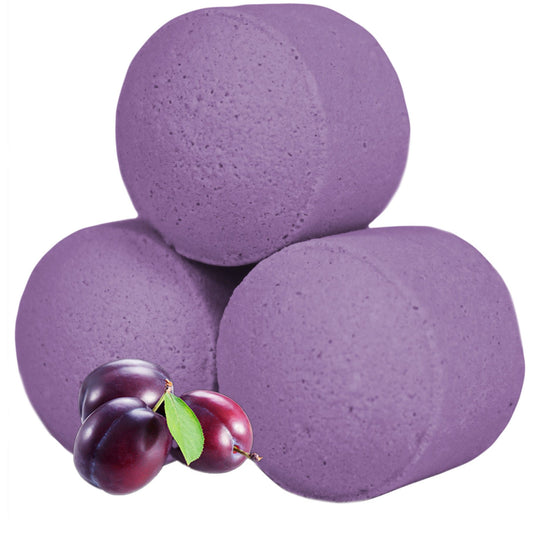 1.3Kg Box of Chill Pills (Mini Bath Bombs) - Frosted Sugar Plum - Vivid Aromas UK