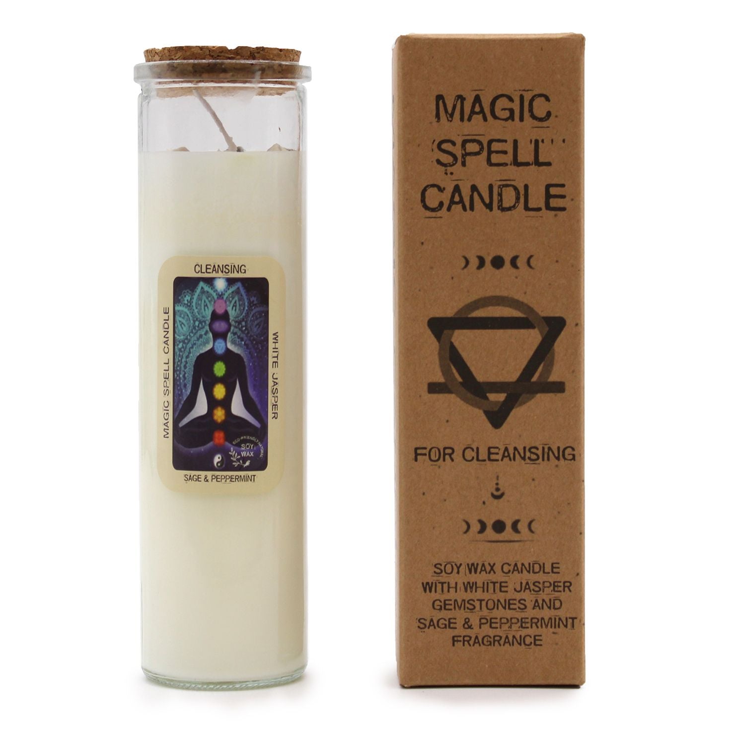 Magic Spell Candle - Cleansing - Vivid Aromas UK