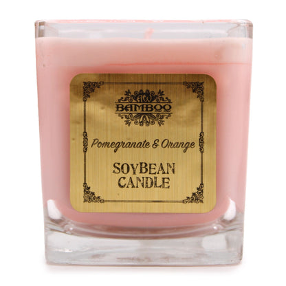 Soybean Candles - Pomegranate & Orange - Vivid Aromas UK