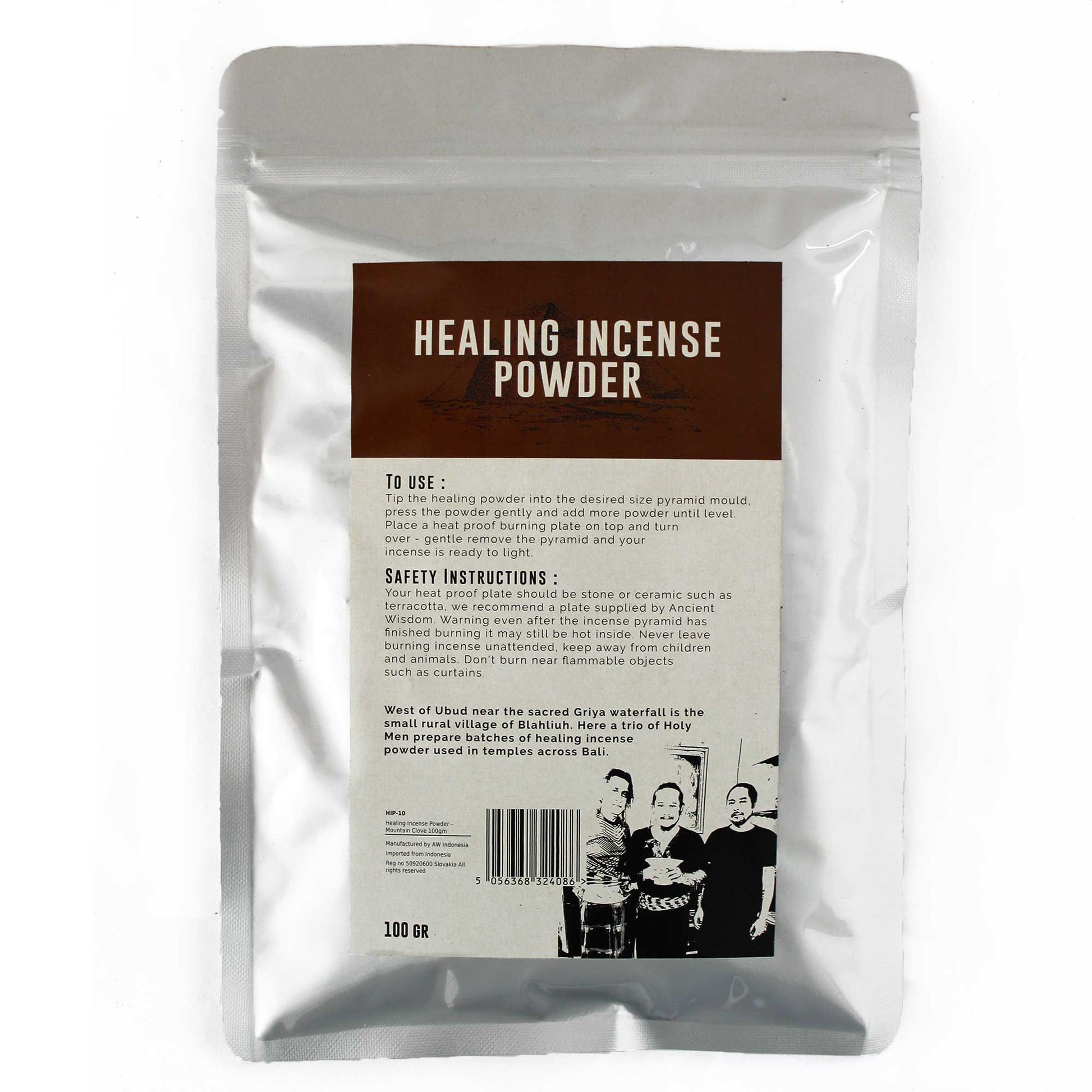 Healing Incense Powder - Mountain Clove 100gm - Vivid Aromas UK