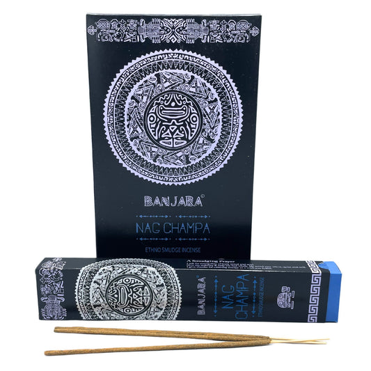 Banjara Tribal Smudge Incense - Nag Champa - Vivid Aromas UK