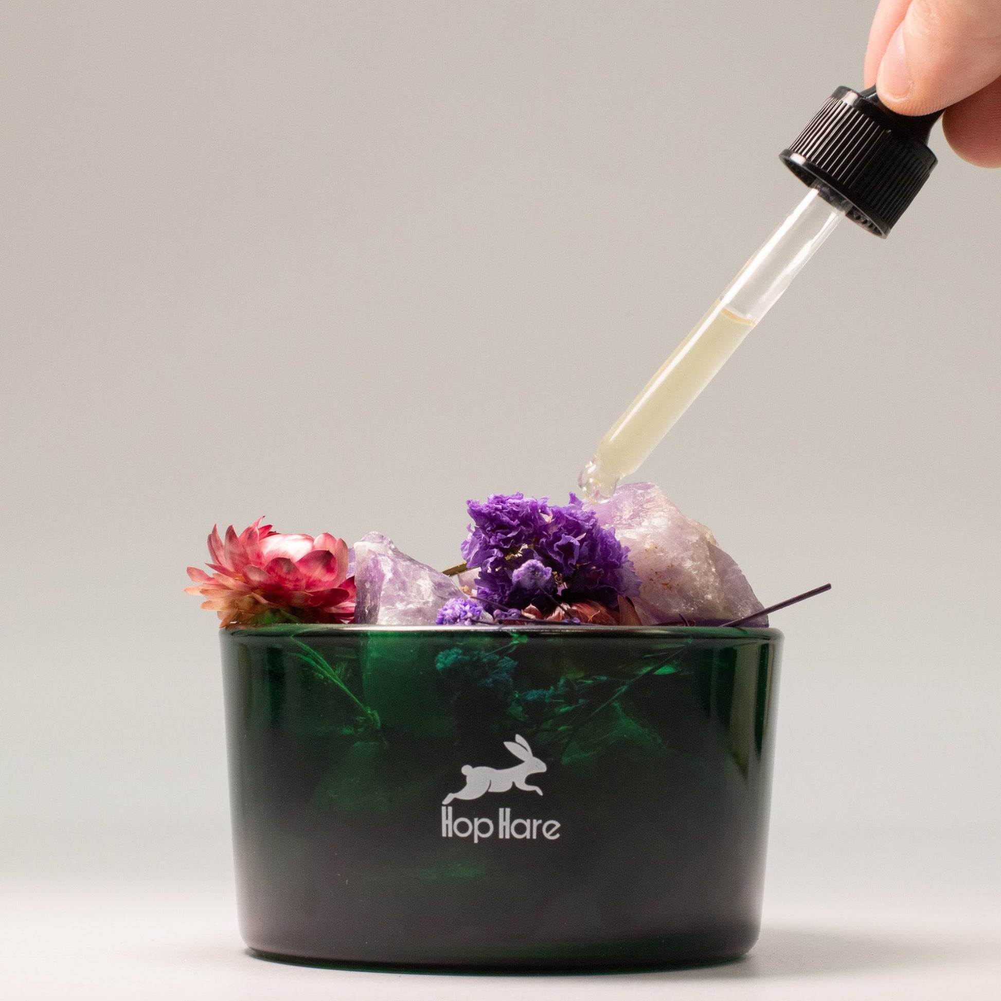 Hop Hare Diffusing Crystals & Floral Set - The Moon - Vivid Aromas UK