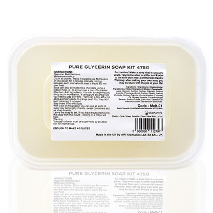Melt and Pour 475g Soap Kit - Vivid Aromas UK