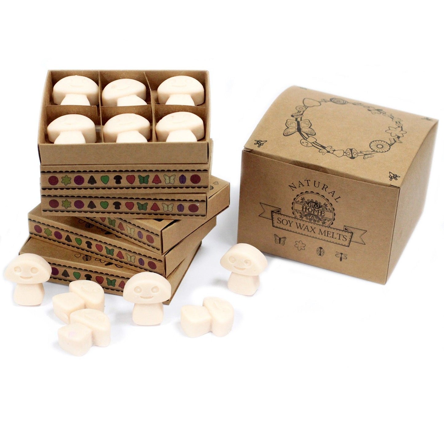 Box of 6 Wax Melts - Vanilla Nutmeg - Vivid Aromas UK