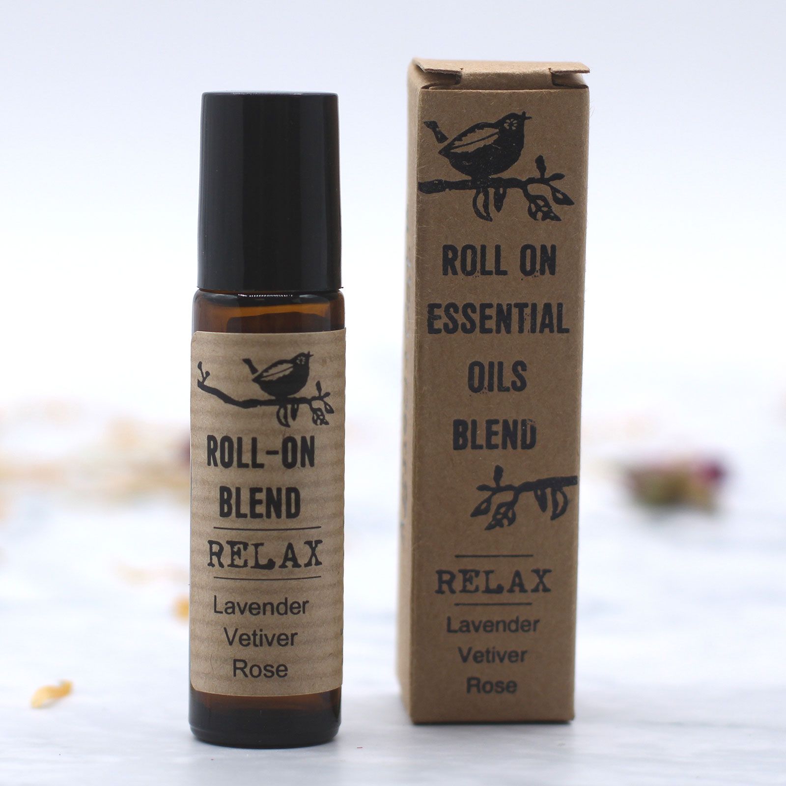 Agnes + Cat Roll On Essential Oil Blend - RELAX - Vivid Aromas UK
