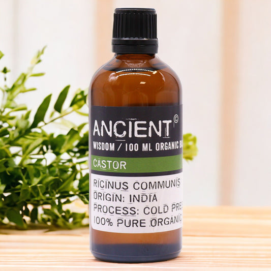 Castor Oil Organic 100ml - Vivid Aromas UK