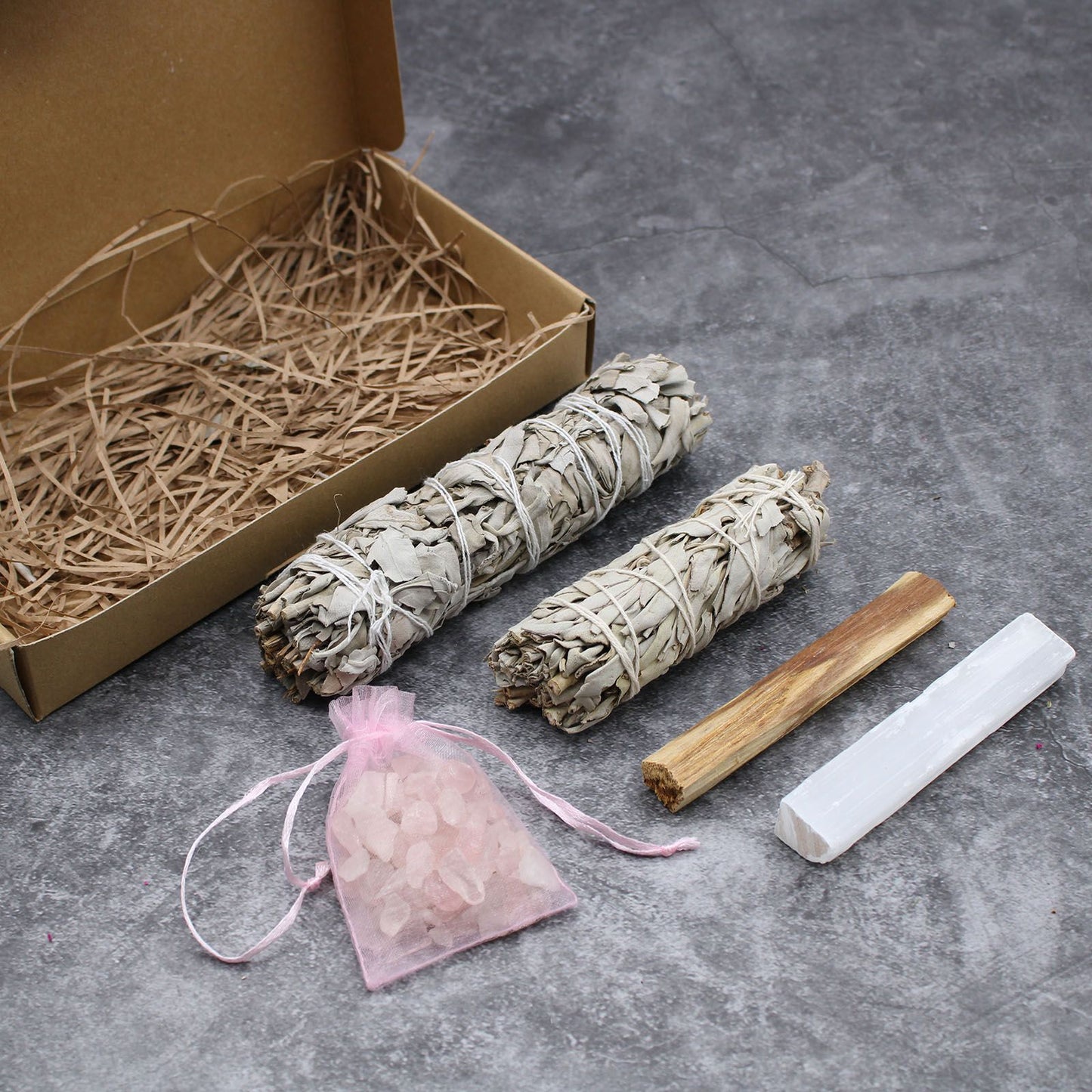 Energy Cleansing & Smudging Kit - Meditation - Vivid Aromas UK
