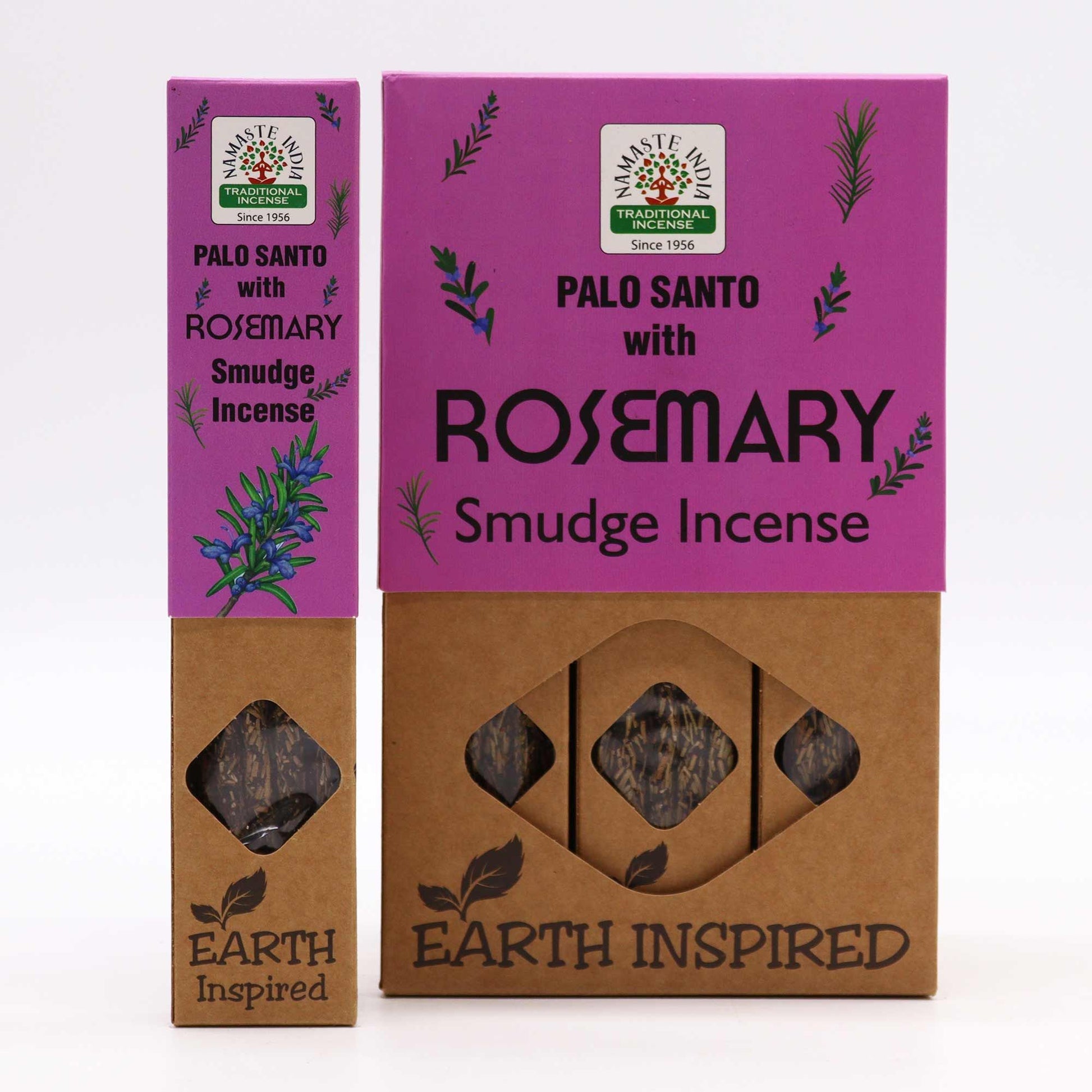 Earth Inspired Smudge Incense - Rosemary - Vivid Aromas UK