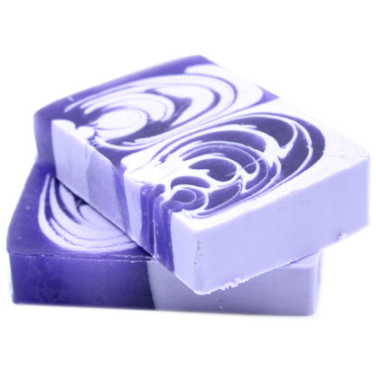 Handcrafted Soap 100g Slice - Lilac - Vivid Aromas UK
