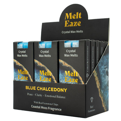 MeltEaze Wax Melts 50g - Aquamarine Wave - Coastal Moss - Vivid Aromas UK