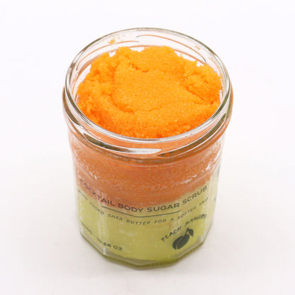 Fragranced Sugar Body Scrub - Peach Sangria 300g - Vivid Aromas UK
