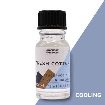 Fresh Cotton Fragrance Oil 10ml - Vivid Aromas UK
