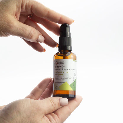 Organic Body Oil 50ml - Rosemary & Frankincense - Vivid Aromas UK