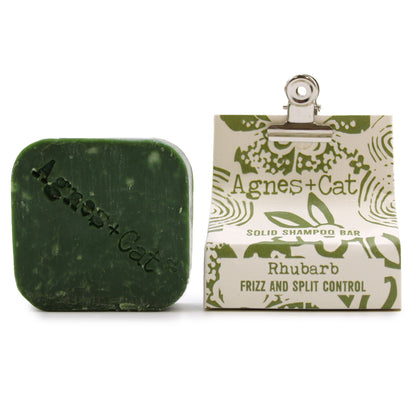 Agnes + Cat Rhubarb Solid Shampoo - Vivid Aromas UK
