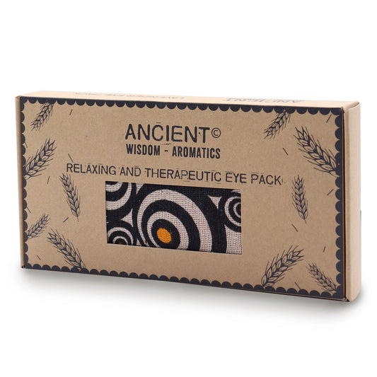 Lavender Natural Cotton and Juco Eye Pillow in Gift Box - Illusion - Vivid Aromas UK