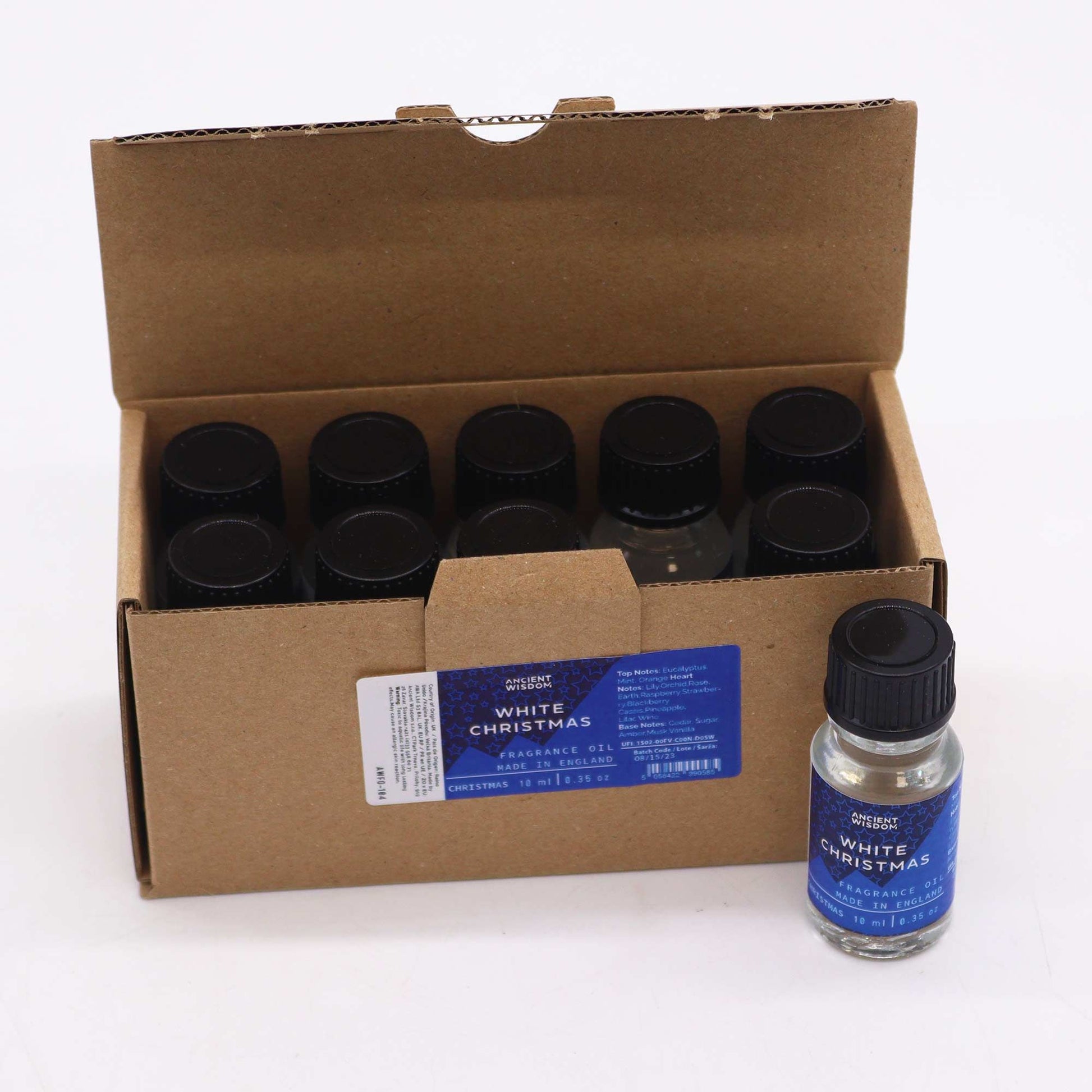 White Christmas Fragrance Oil 10ml - Vivid Aromas UK