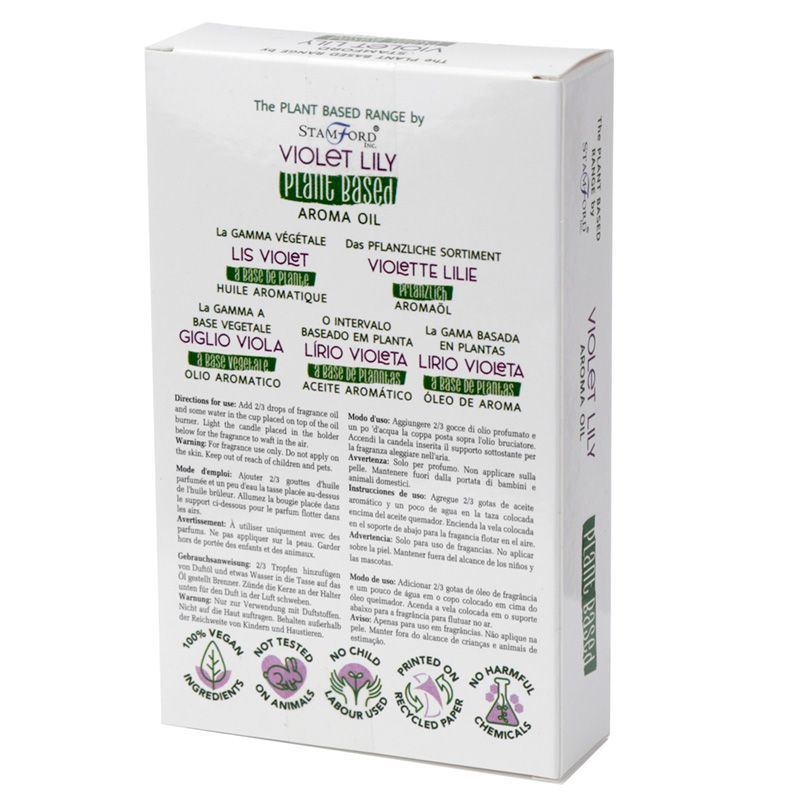 Plant Based Aroma Oil - Violet Lilly - Vivid Aromas UK
