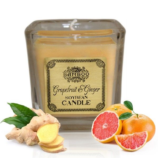 Soybean Jar Candles - Grapefruit & Ginger - Vivid Aromas UK
