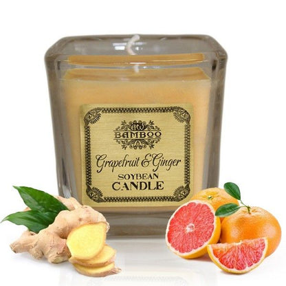 Soybean Jar Candles - Grapefruit & Ginger - Vivid Aromas UK