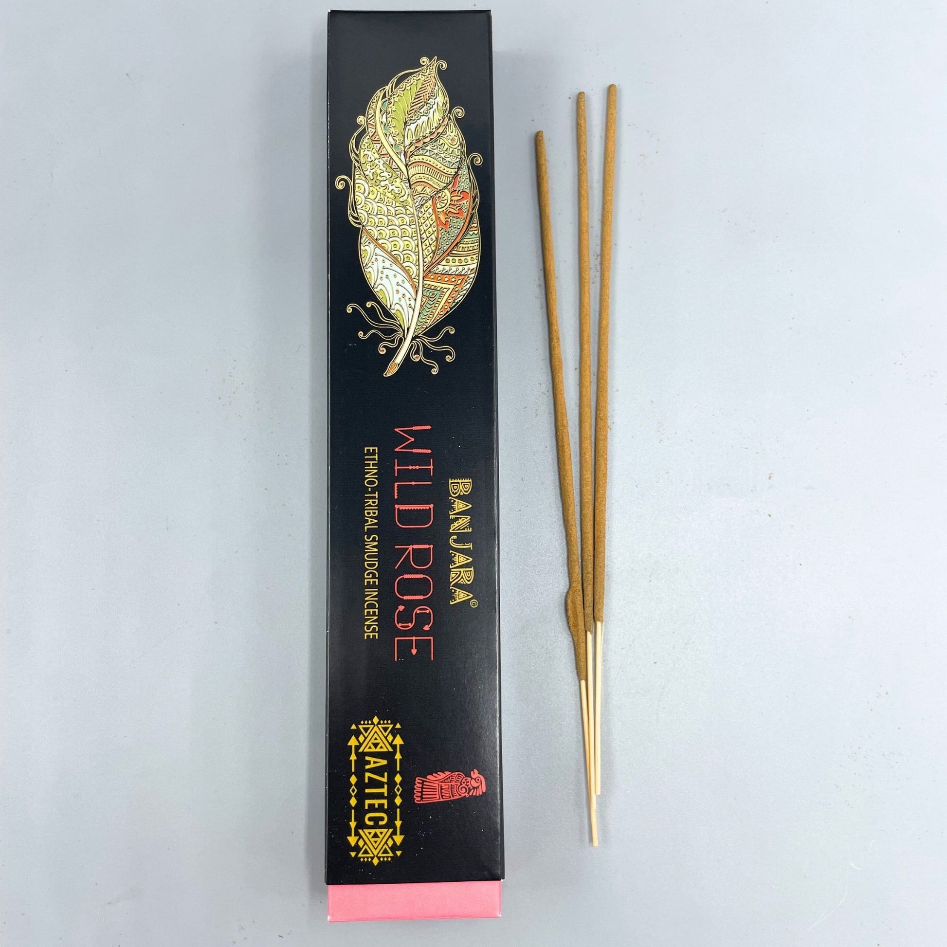 Banjara Tribal Smudge Incense - Wild Rose - Vivid Aromas UK