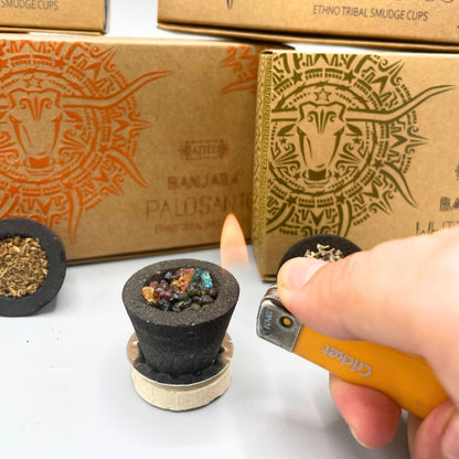 Banjara Smudge Cups - Frankincense - Vivid Aromas UK