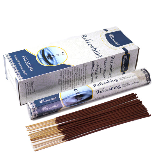 Aromatika Charcoal Free Hex Incense - Refreshing - Vivid Aromas UK