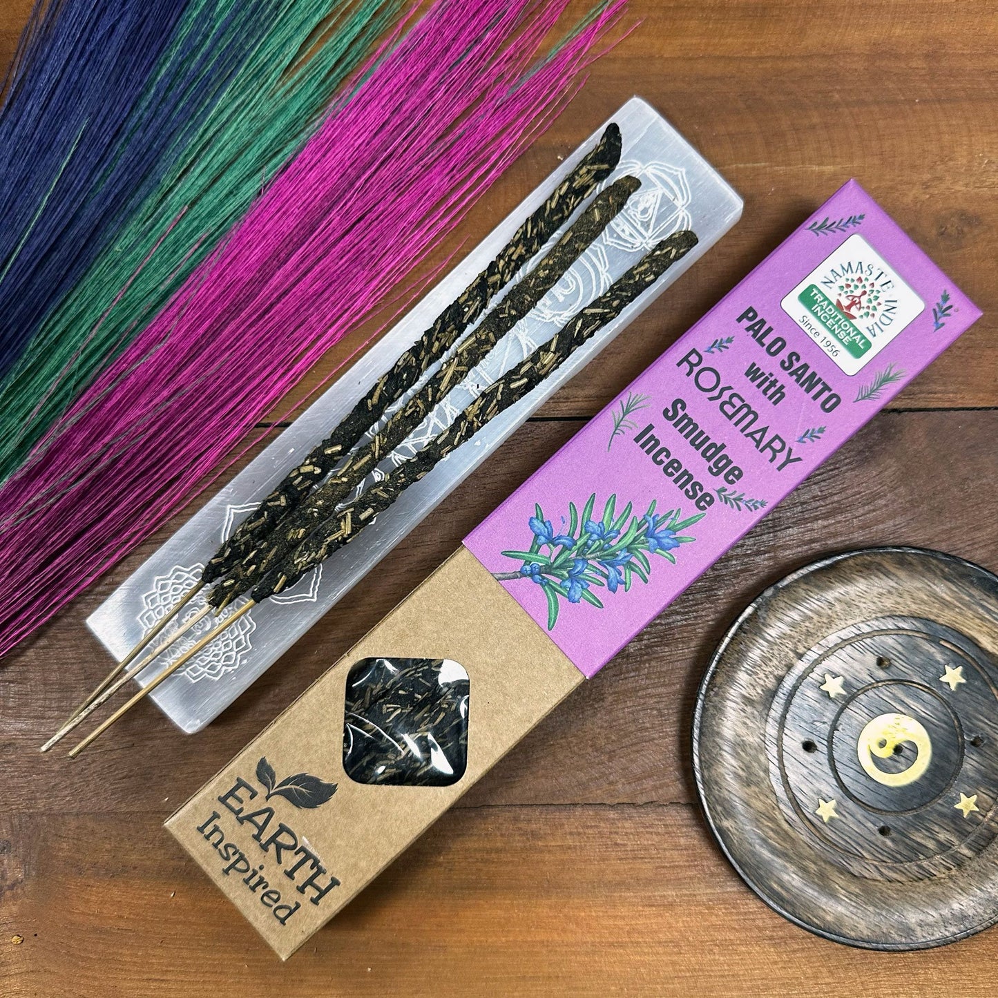 Earth Inspired Smudge Incense - Rosemary - Vivid Aromas UK