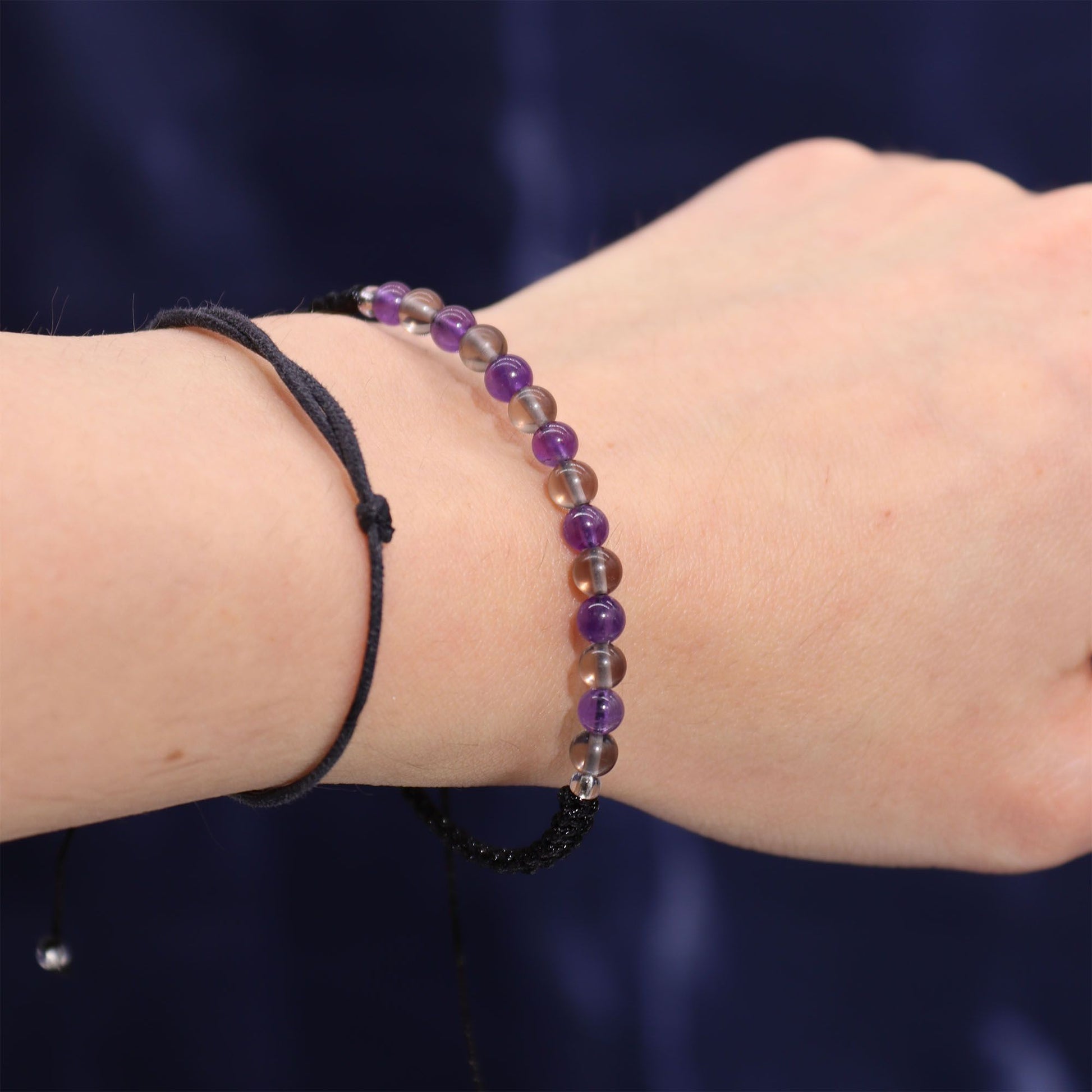 Zodiac Crystal Candle with Gemstone Bracelet - Capricorn - Vivid Aromas UK