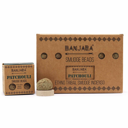 Banjara Smudge Beads - Patchouli - Vivid Aromas UK