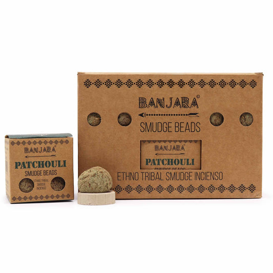 Banjara Smudge Beads - Patchouli - Vivid Aromas UK