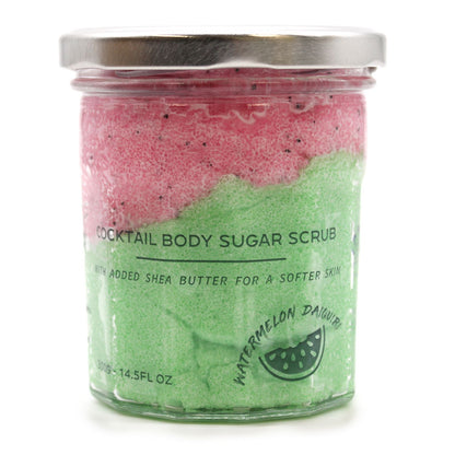 Fragranced Sugar Body Scrub - Watermelon Daquiri 300g - Vivid Aromas UK
